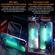 For iPhone 13 WK WTP-069 King Kong Vacha 9D Curved AR HD Tempered Glass Film(Black)