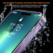 For iPhone 13 WK WTP-069 King Kong Vacha 9D Curved AR HD Tempered Glass Film(Black)