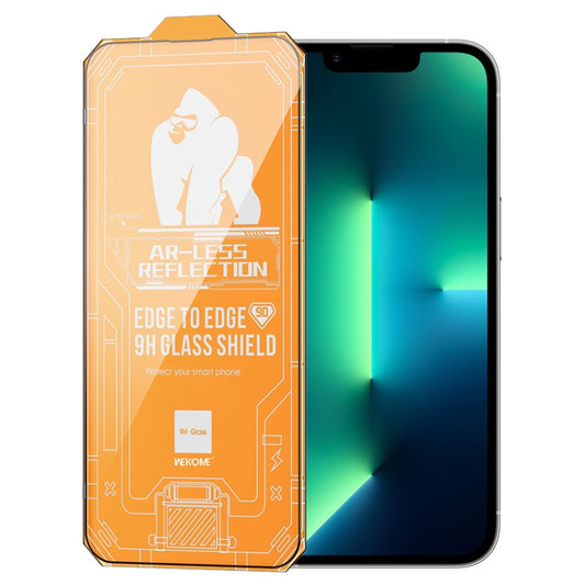 For iPhone 13 Pro Max WK WTP-070 King Kong Vacha 9D Curved AR Frosted Tempered Glass Film(Black) - iPhone 13 Pro Max Tempered Glass by WK | Online Shopping South Africa | PMC Jewellery | Buy Now Pay Later Mobicred