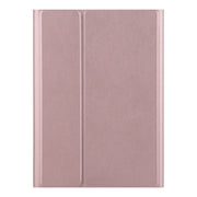 For Lenovo Tab M10 3rd Gen TB-328XU Bluetooth Keyboard Leather Tablet Case(Rose Gold)