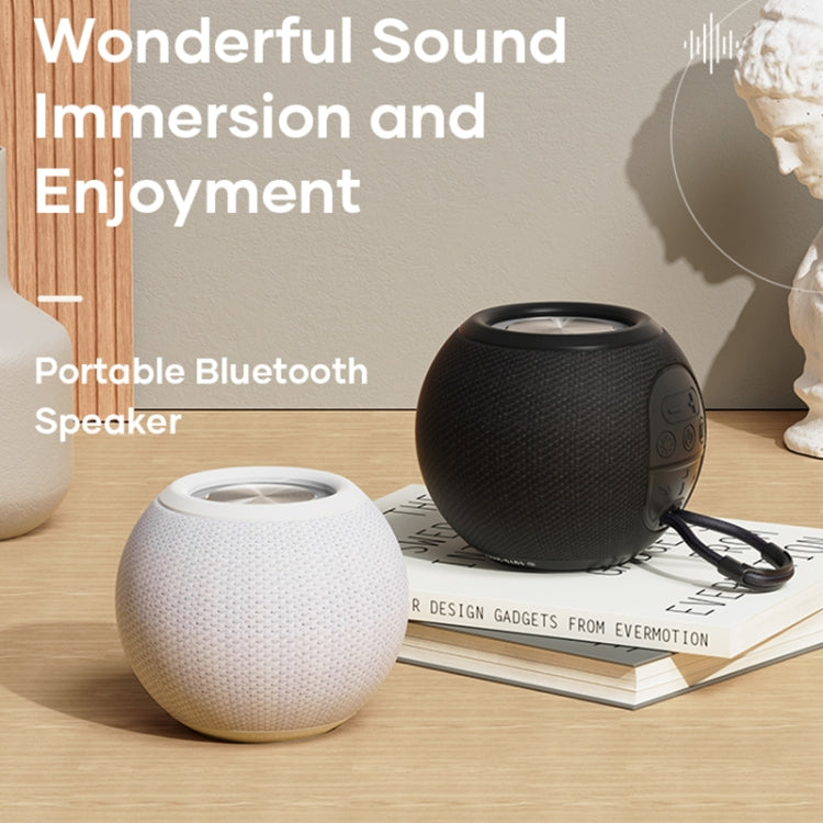 ROCK RAU0758 Portable Bluetooth Speaker(White) - Desktop Speaker by ROCK | Online Shopping South Africa | PMC TechLife | Buy Now Pay Later Mobicred