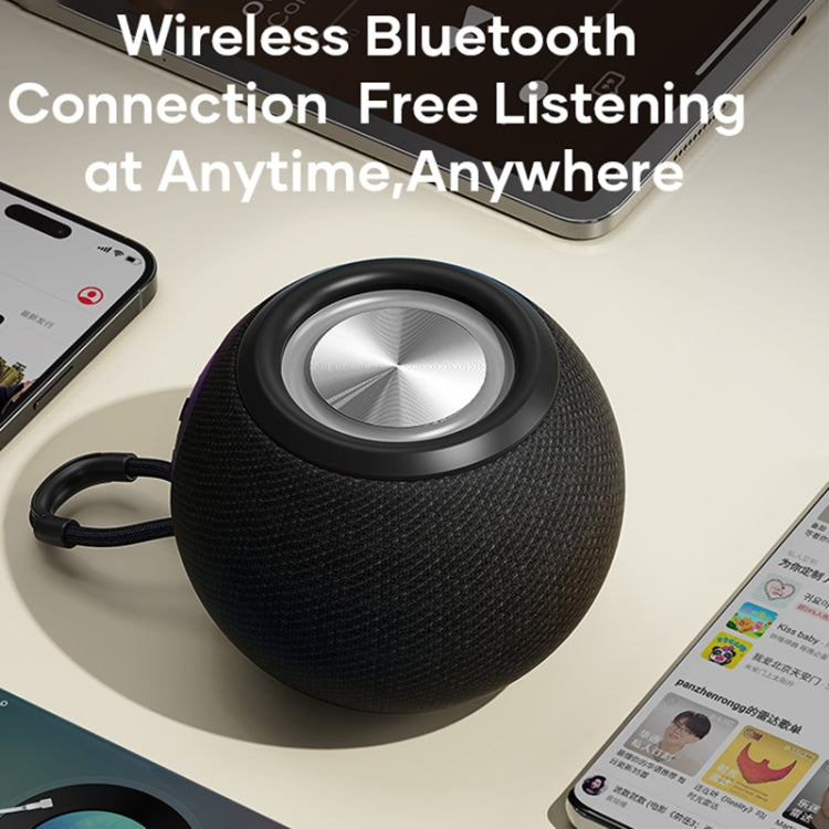 ROCK RAU0758 Portable Bluetooth Speaker(White) - Desktop Speaker by ROCK | Online Shopping South Africa | PMC TechLife | Buy Now Pay Later Mobicred