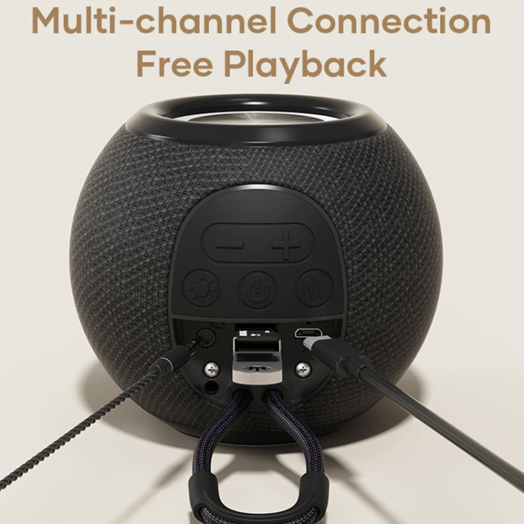 ROCK RAU0758 Portable Bluetooth Speaker(White) - Desktop Speaker by ROCK | Online Shopping South Africa | PMC TechLife | Buy Now Pay Later Mobicred