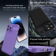 For Xiaomi Redmi Note 12 4G Twill Texture TPU Shockproof Phone Case(Purple)