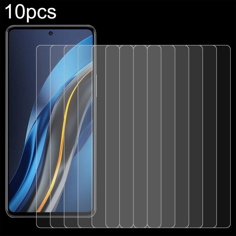 For Infinix Note 30 VIP 10pcs 0.26mm 9H 2.5D Tempered Glass Film - free shipping - PMC TechLife - Order now!