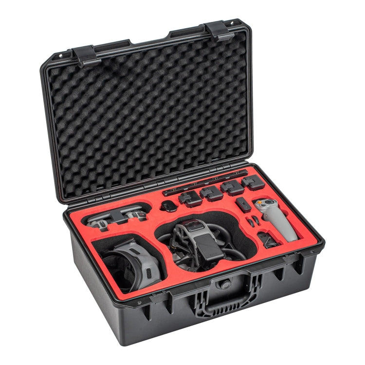 For DJI Avata STARTRC IP67 Waterproof PP Suitcase Storage Box(Black) - free shipping - PMC Jewellery - Order now!