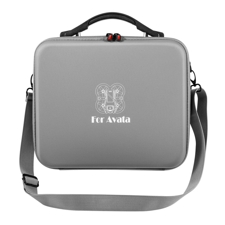 For DJI Avata STARTRC Portable Handbag Shoulder PU Storage Bag(Dark Grey) - free shipping - PMC Jewellery - Order now!