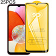 For Samsung Galaxy A14 5G 25pcs 9D Full Glue Full Screen Tempered Glass Film - free shipping - PMC TechLife - Order now!