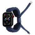 Stretch Plain Silicone Bean Watch Band For Apple Watch 5 44mm(Navy Blue) -  by PMC TechLife | Online Shopping South Africa | PMC TechLife
