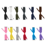 Stretch Plain Silicone Bean Watch Band For Apple Watch 4 40mm(Navy Blue)