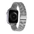 3-Beads Stripe Metal Watch Band For Apple Watch 42mm(Silver) -  by PMC TechLife | Online Shopping South Africa | PMC TechLife