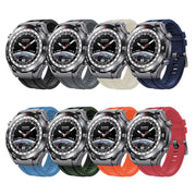 2pcs Regular Style For Huawei Watch Ultimate Silicone Replacement Watch Band(Red)