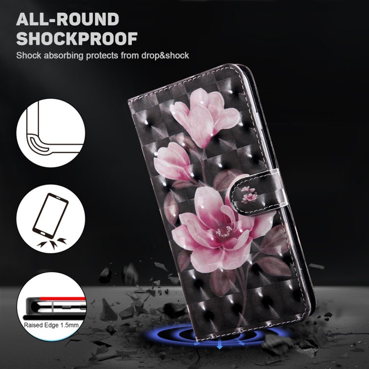 For Xiaomi 13 Ultra 3D Painted Pattern Leather Phone Case(Pink Flower) - free shipping - PMC TechLife - Order now!