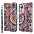 For Xiaomi 12 Pro 3D Painted Pattern Leather Phone Case(Colorful Mandala) - free shipping - PMC TechLife - Order now!