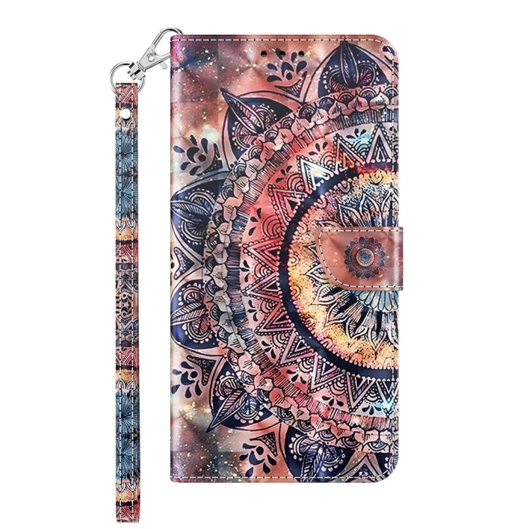 For Xiaomi 12 Pro 3D Painted Pattern Leather Phone Case(Colorful Mandala) - free shipping - PMC TechLife - Order now!