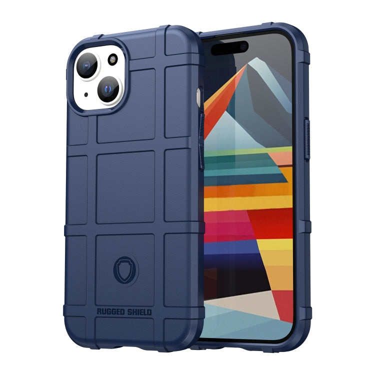 For iPhone 15 Full Coverage Shockproof TPU Phone Case(Blue) - free shipping - PMC TechLife - Order now!