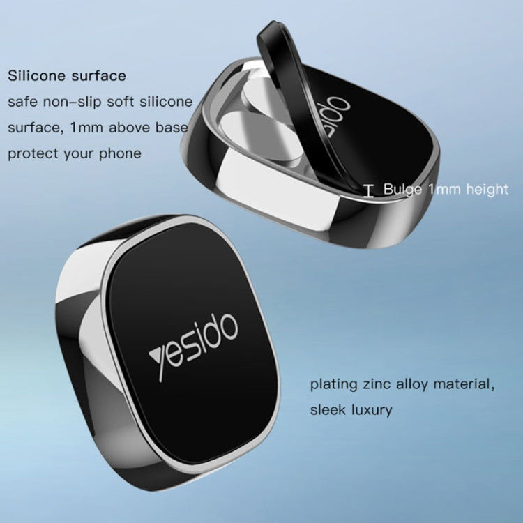 Yesido C81 Car Dashboard Mini Strong Magnetic Phone Holder(Black) - Car Holders by Yesido | Online Shopping South Africa | PMC TechLife