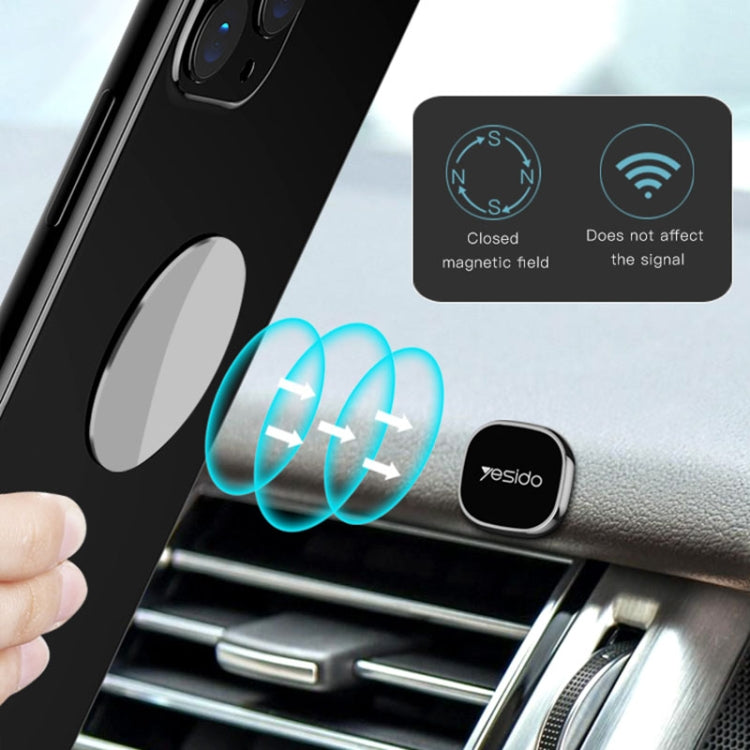 Yesido C81 Car Dashboard Mini Strong Magnetic Phone Holder(Black) - Car Holders by Yesido | Online Shopping South Africa | PMC TechLife