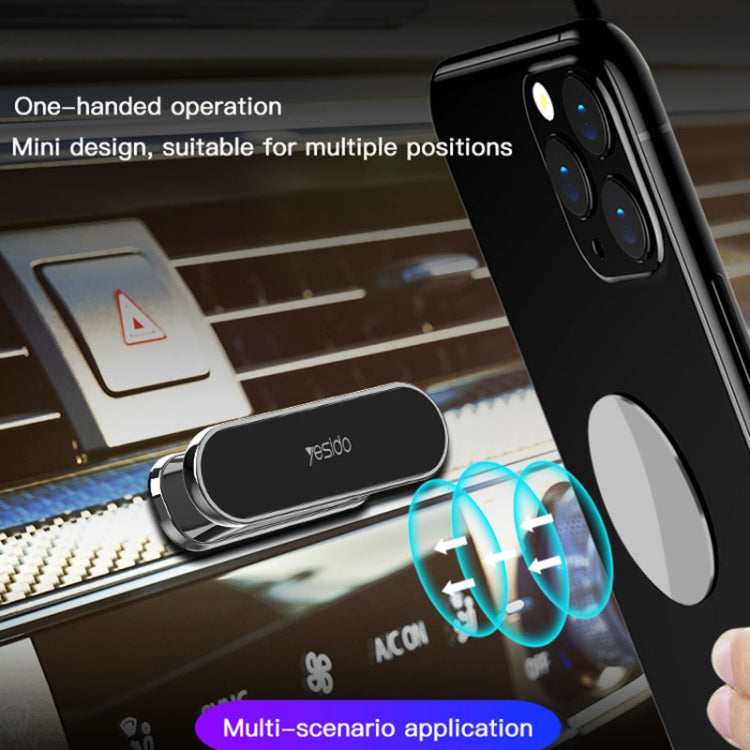 Yesido C82 Car 360 Degree Rotation Strong Magnetic Phone Holder(Black) - Universal Car Holders by Yesido | Online Shopping South Africa | PMC TechLife | Buy Now Pay Later Mobicred