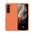 For Samsung Galaxy Z Fold5 Fuel Injection PC Skin Feel Phone Case(Flaming Orange) - free shipping - PMC TechLife - Order now!