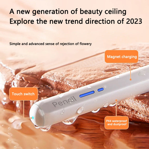 BP20Pro Magnetic Wireless Charging Active Bluetooth Stylus Pen(White)