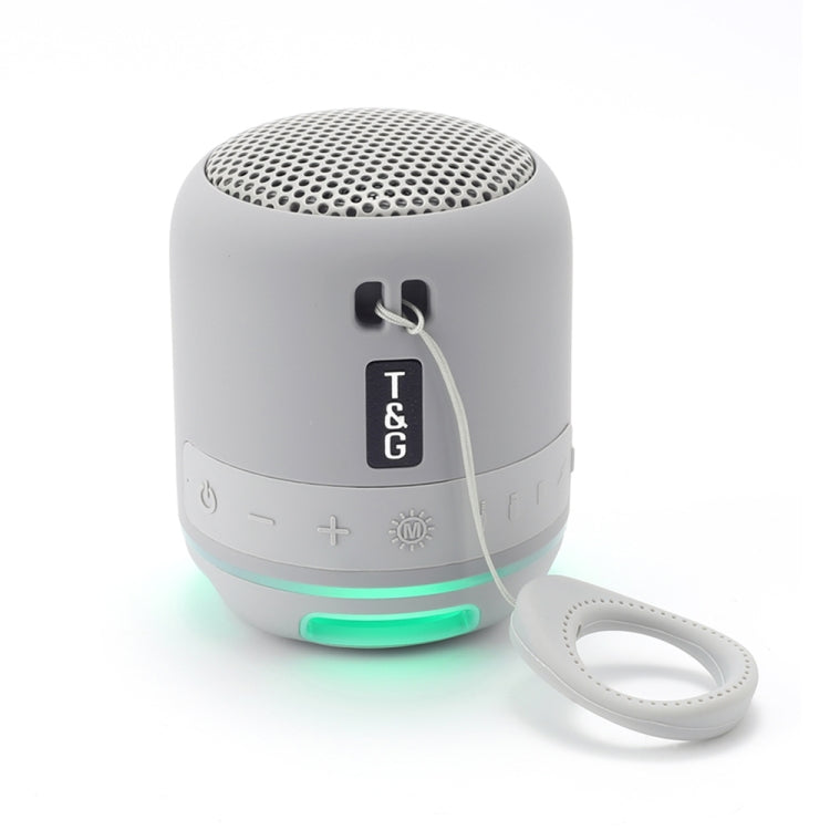 T&G TG294 TWS LED Mini Portable Wireless Stereo Sound Outdoor Speaker(Grey) - Mini Speaker by T&G | Online Shopping South Africa | PMC TechLife
