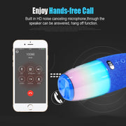 T&G TG644 5W High Power RGB Light Portable Bluetooth Speaker(Gery)
