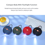 T&G TG648 TWS Outdoor Mini Portable Wireless Bluetooth Speaker with LED Light(Blue)
