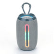 T&G TG653 TWS LED Mini Portable Wireless Stereo Sound Outdoor Speaker(Gery) - Mini Speaker by T&G | Online Shopping South Africa | PMC TechLife | Buy Now Pay Later Mobicred
