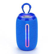 T&G TG653 TWS LED Mini Portable Wireless Stereo Sound Outdoor Speaker(Blue)