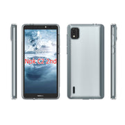 For Nokia C2 2nd Edition Water-resistant Texture TPU Phone Case(Transparent)