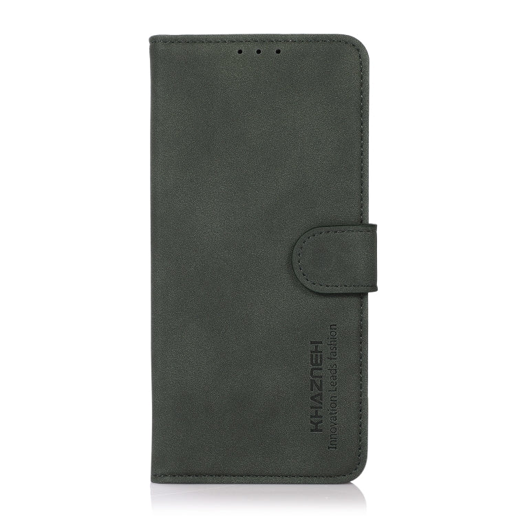 For Xiaomi Poco F5 Pro KHAZNEH Matte Texture Leather Phone Case(Green)