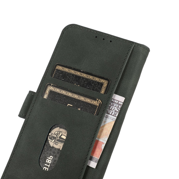For Xiaomi Poco F5 Pro KHAZNEH Matte Texture Leather Phone Case(Green)