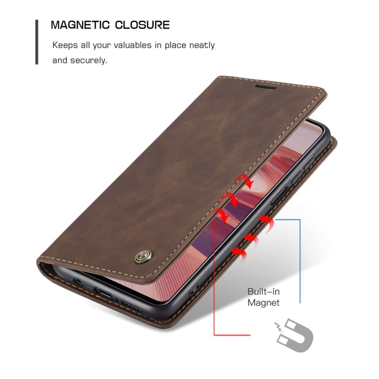 For Xiaomi Redmi Note 9 Pro/Note 9 Pro Max/Note 9s CaseMe 013 Multifunctional Horizontal Flip Leather Case, with Card Slot & Holder & Wallet(Coffee) - free shipping - PMC TechLife - Order now!