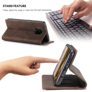 For Xiaomi Redmi Note 9 Pro/Note 9 Pro Max/Note 9s CaseMe 013 Multifunctional Horizontal Flip Leather Case, with Card Slot & Holder & Wallet(Coffee)