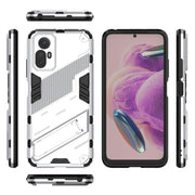 For Xiaomi Redmi Note 12S 4G Punk Armor 2 in 1 PC + TPU Phone Case(White)