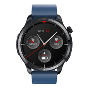 T52 1.39 inch IP67 Water-resistant Silicone Band Smart Watch Supports Bluetooth Call / Blood Oxygen / Body Temperature Monitoring(Blue)