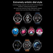 T52 1.39 inch IP67 Water-resistant Silicone Band Smart Watch Supports Bluetooth Call / Blood Oxygen / Body Temperature Monitoring(Blue)