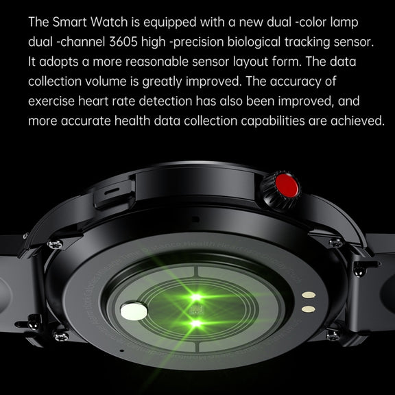 T52 1.39 inch IP67 Water-resistant Silicone Band Smart Watch Supports Bluetooth Call / Blood Oxygen / Body Temperature Monitoring(Blue)
