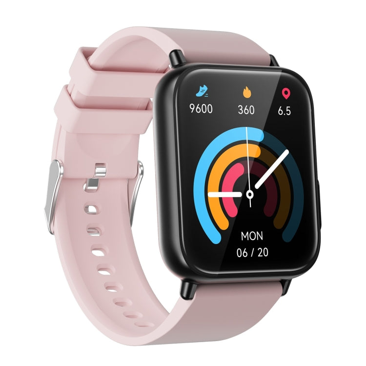 TK10 1.91 inch IP68 Water-resistant Silicone Band Smart Watch Supports AI Medical Diagnosis/ Blood Oxygen / Body Temperature Monitoring(Pink)