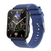TK10 1.91 inch IP68 Water-resistant Silicone Band Smart Watch Supports AI Medical Diagnosis/ Blood Oxygen / Body Temperature Monitoring(Blue)