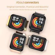 For Redmi Watch 3 Mijobs Honeycomb Texture TPU Watch Band(Midnight Blue Black)