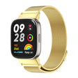 For Redmi Watch 3 Mijobs Milan Magnetic Metal Watch Band(Gold) - Watch Bands by MIJOBS | Online Shopping South Africa | PMC TechLife | Buy Now Pay Later Mobicred