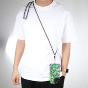 Universal Solid Color Mobile Phone Lanyard(Pink)