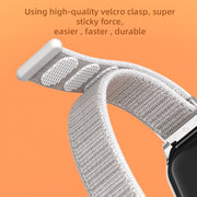 For Xiaomi Smart Band 8 Active / Redmi Band 2 Mijobs Metal Shell Nylon Breathable Watch Band(Pink Rose Gold)