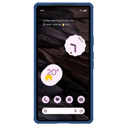 For Google Pixel 7A NILLKIN CamShield Pro PC Phone Case(Blue) - Google Cases by NILLKIN | Online Shopping South Africa | PMC Jewellery | Buy Now Pay Later Mobicred