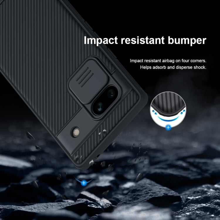 For Google Pixel 7A NILLKIN CamShield Pro PC Phone Case(Blue) - Google Cases by NILLKIN | Online Shopping South Africa | PMC Jewellery | Buy Now Pay Later Mobicred