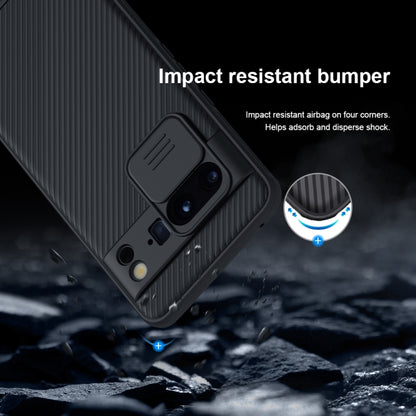 For Google Pixel 8 Pro NILLKIN CamShield Pro PC Phone Case(Black) - Google Cases by NILLKIN | Online Shopping South Africa | PMC Jewellery | Buy Now Pay Later Mobicred