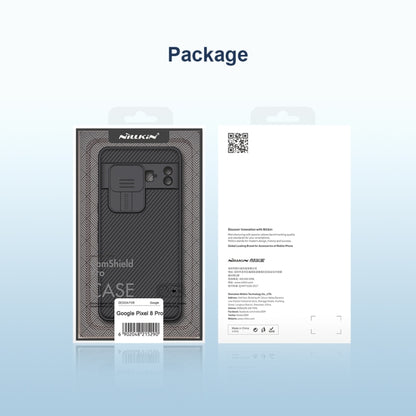 For Google Pixel 8 Pro NILLKIN CamShield Pro PC Phone Case(Black) - Google Cases by NILLKIN | Online Shopping South Africa | PMC Jewellery | Buy Now Pay Later Mobicred