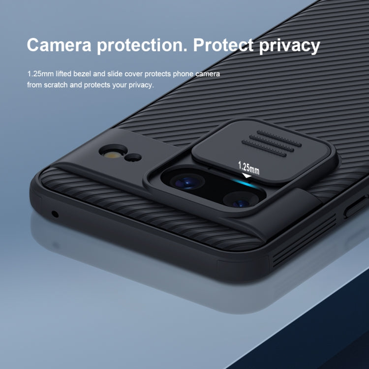 For Google Pixel 8 NILLKIN CamShield Pro PC Phone Case(Black) - Google Cases by NILLKIN | Online Shopping South Africa | PMC Jewellery | Buy Now Pay Later Mobicred
